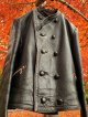 1930's〜 FRENCH / DOUBLE BREASTED AVIATOR STYLE LEATHER JKT