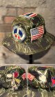 1960's TIGER STRIPE（VIETNAM） CAMO / TOUR HAT（LOCAL MADE） / W. “ SNOOPY / FLYING ACE ” PATCH & SPECIAL PATCHES