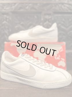 画像1: 1980’s ALMOST DEAD STOCK “ NIKE ” “ BRUIN LEATHER （ブルイン レザー） ” WHITE×NAT（LT.GRY） / US 10