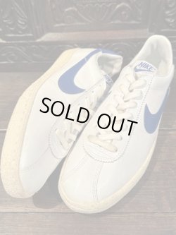 画像1: 1980’s ALMOST DEAD STOCK “ NIKE ” “ BRUIN LEATHER （ブルイン レザー） ” WHITE×R.BLUE