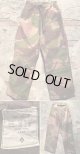1943's DEAD STOCK BRITISH ARMY（SAS） “ BRUSH STOROKE PATTERN CAMO ” TROUSERS / 【 SIZE 1 】 （※AS₋IS）