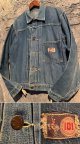 1940's（WWII MODEL） “ MONTGOMERY WARD（モンゴメリー ワード） / 101 ” / 1 POCKET DENIM JK 【 1st STYLE / 大戦JK 】