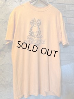 画像1: 1970's “ JOCKEY ” / “ PRINCETON（プリントストン） / OLD TIGER ” W PRINT TEE / ORANGE
