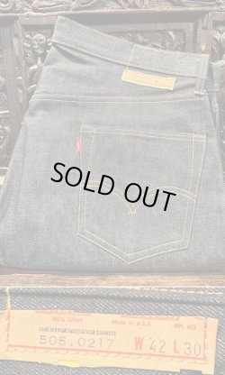 画像1: 1970's DEAD STOCK LEVI'S（リーバイス） / “ 505 / BIG E ” （HALF SELVEDGE / 片耳） （※AS₋IS）