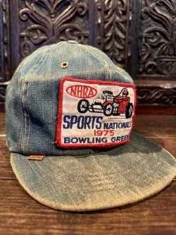 画像1: 1970's〜 LEVI'S（リーバイス ） ORANGE TAB / DENIM CAP / BEAUTIFUL AGING