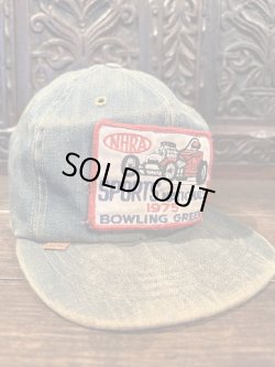 画像1: 1970's〜 LEVI'S（リーバイス ） ORANGE TAB / DENIM CAP / BEAUTIFUL AGING