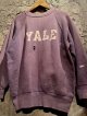 1960's “ YALE UNIVERSITY ” / 【 SUN FADE NAVY（ナス紺） 】 PRINT SWEAT