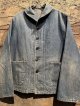 1940's “ US-NAVY ” SHAWL COLLAR DENIM COVERALLS（DUNGAREE JUMPER） / ショールカラー デニムカバーオール（ダンガリージャンパー） / NICE COLOR ＆ AGING