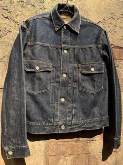 画像1: 1950's LEVI'S( リーバイス ） 507xx 2nd JK / LEATHER PATCH MODEL（1953〜1955’s MODEL） / DARK BLUE