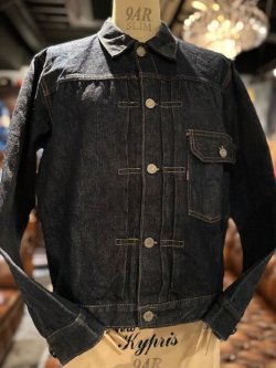 画像1: (2)1946〜1952's LEVI'S（リーバイス） 506xx TYPE1 JK（1st JK） / SIZE 44（1WASH） / VERY DARK BLUE ＆SUPER MINTY