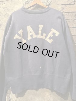 画像1: 1960's “ CHAMPION ” / “ YALE UNIVERSITY ” / 【 SUN FADE NAVY（ナス紺） 】 PRINT SWEAT（Ｗ.PAINT）