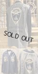 1950's DEAD STOCK USAF（US-AIR FORCE） / “ 6091st RECON SQ ” × “ YOKOTA AB.JAPAN ” / 2TONE（NAVY×SMOKY BLUE） TOUR SHIRT（SOUVENIR SHIRT）