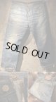 1940's〜 “ Lee（リー） / センター 赤タグ ” 101B DENIM PANTS / SUPER “ HIGE ” & SUPER AGING