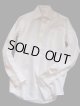1980's 　“　イヴ・サンローラン　（Yves Saint LAURENT ）　”　メンズ　L/S  ドレス シャツ 　ホワイト