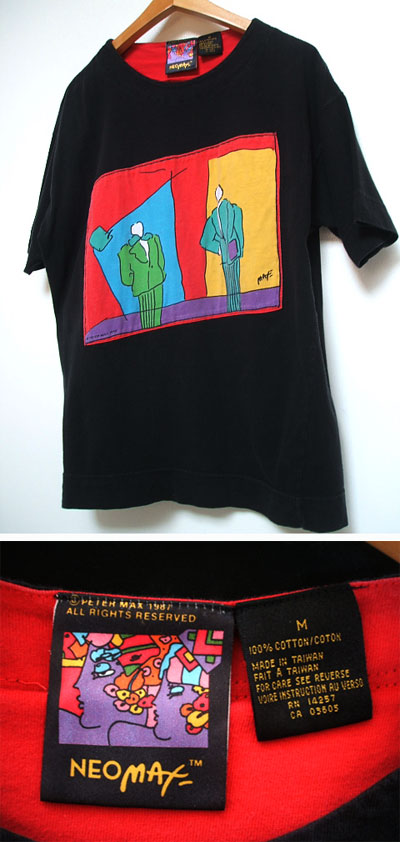 1990's NEO MAX （ピーターマックス peter max） Tシャツ - CAPRi SHOP