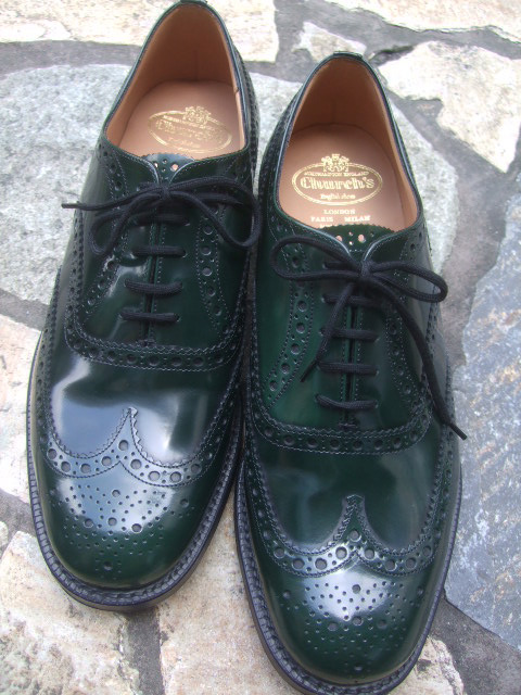 ネイビー チャーチ バーウッド 81 75G church´s burwood-