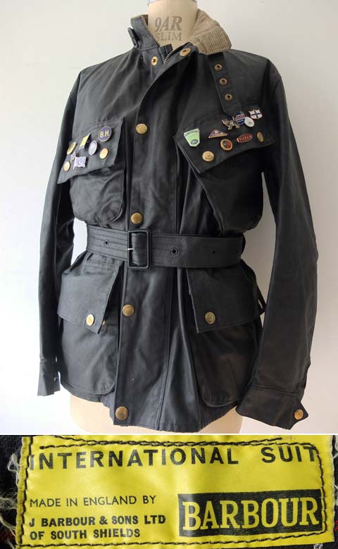 1950〜1960's “ バブァー （Barbour） ” “ インターナショナル ” （黄