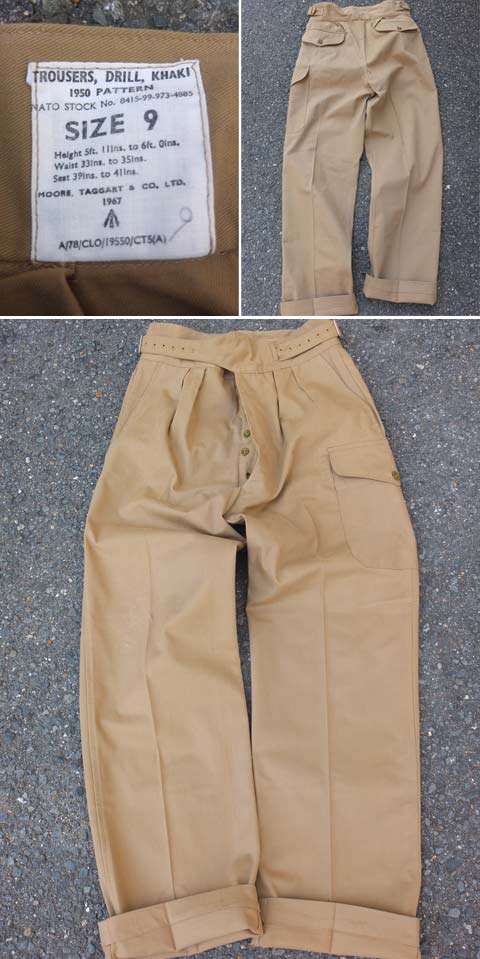 's DEAD STOCK “ BRITISH ARMY ” “ GURKHA TROUSERS  グルカ