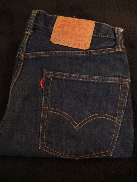 1960's LEVI’S（リーバイス） 505 “ BIG E ” “ S タイプ ”