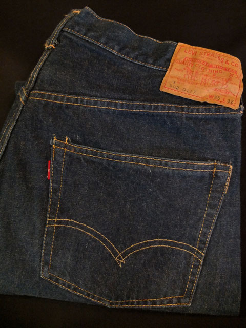 1960's LEVI'S（リーバイス） 502 BIG E / “ 502-0117（ZIPPER FLY 