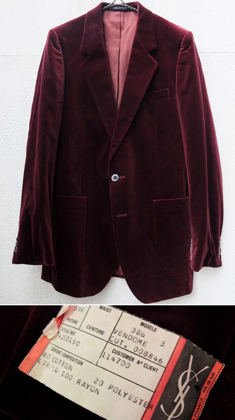 1970's DEAD STOCK “ イヴ・サンローラン （ Yves Saint LAURENT