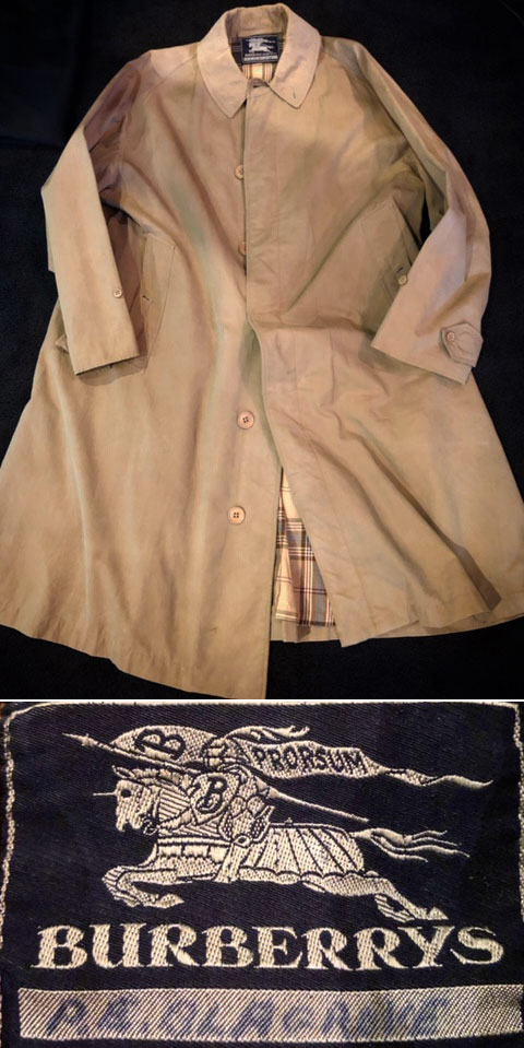 1950's “ BURBERRYS（バーバリー） / BURBERRY ” / 1PANEL SLEEVE SOUTIEN COLLAR  COAT（1枚袖）