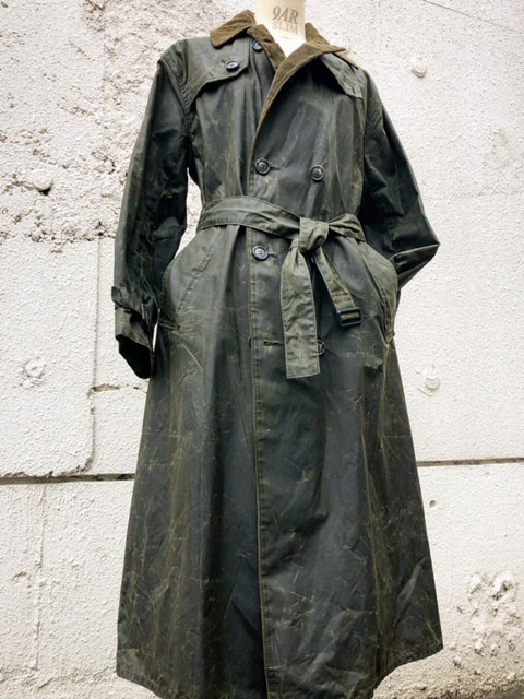 1987〜1990's “ バブァー （Barbour） ” / 旧3クラウン “ TRENCH COAT