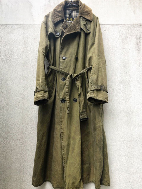 売上No.1 ミントコンディション◎1989年 c38 Barbour trench coat www