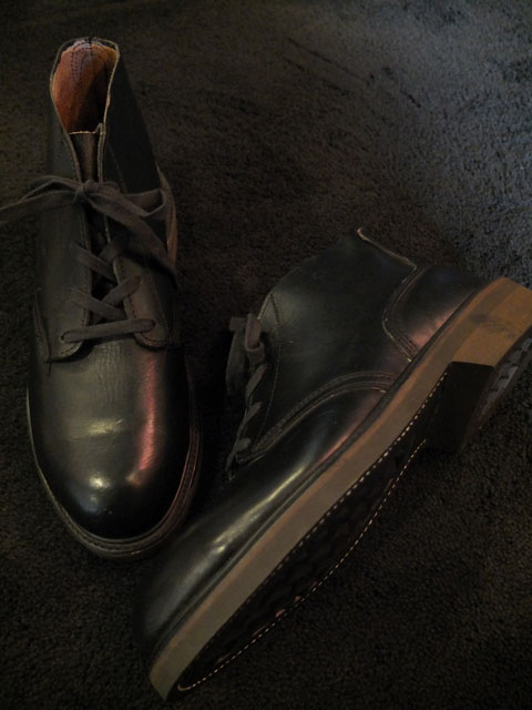 1980's DEAD STOCK US-ARMY 《 EH 》 WORKING CHUKKA BOOTS / チャッカブーツ BLACK -  CAPRi SHOP