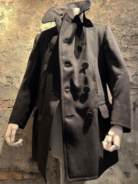 1920's US-NAVY / ‟ 13 STAR ” 10BUTTON P-COAT(13スター 10ボタン