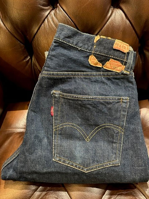 1955〜1962's LEVI'S ( リーバイス ） “ 501xx（ダブルエックス） ” 紙 ...