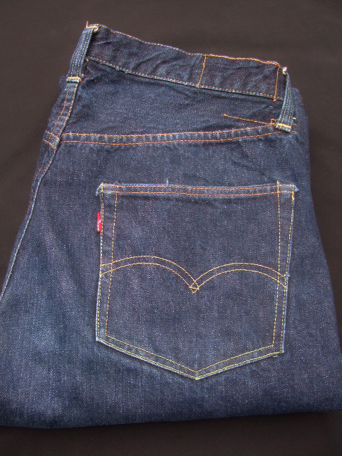 LEVIS VINTAGE 50s 501XX 片面レザーパッチ リペア有