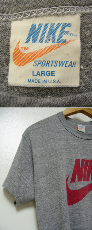 1970's “ ナイキ （ NIKE ） ” ロゴ Tシャツ オレンジタグ - CAPRi SHOP